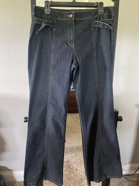 Bisou Bisou Dark Wash Flare Jeans